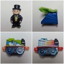 Thomas and Friends MINIS from Boost 'N Blast 2 Trains & Cape & Mr. Conductor