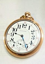 Vintage 1925 Hamilton 992 Railroad Gold Filled 21J 16s Pocket Watch Running