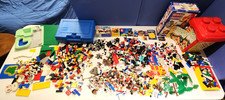 VINTAGE 80s 90s LEGO SET collection BOXES+MANUALS+Poolside Paradise+Sabre Island