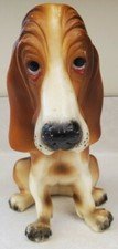 Vintage Breyer Molding Co. Sad Face Bassett Hound Dog Figure 7.5" Plastic