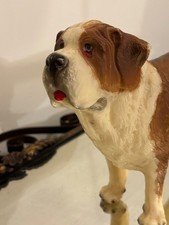 Vintage Breyer Saint Bernard Dog Red Tongue 1970’s #328 Traditional Size