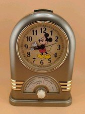 Vintage Disney 1980s Mickey Mouse Seiko Quartz musical alarm clock Battery Club