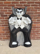 Vintage Empire Dracula 36” Halloween Blow Mold Made In USA WORKING