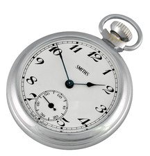 Vintage SMITHS Pocket Watch - Made In Gt Britain - GWO - Mint Dial - 1968