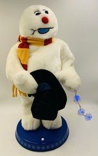 Vtg Gemmy Frosty The Snowman Animated Snowflake 2004 18" Singing & Light Up
