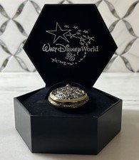 Walt Disney World 25th Anniversary Pocket Watch Limited Edition #3772 Of 5000