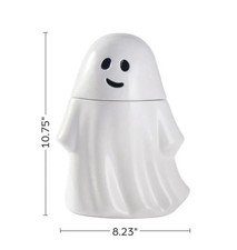 Way to Celebrate Ghost Cookie Jar with Lid Halloween NWT New In Box