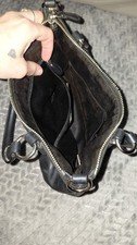 Women's Gently Used Sleek Vintage Black Prada Handbag