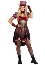 Women's Steampunk Costume Dress